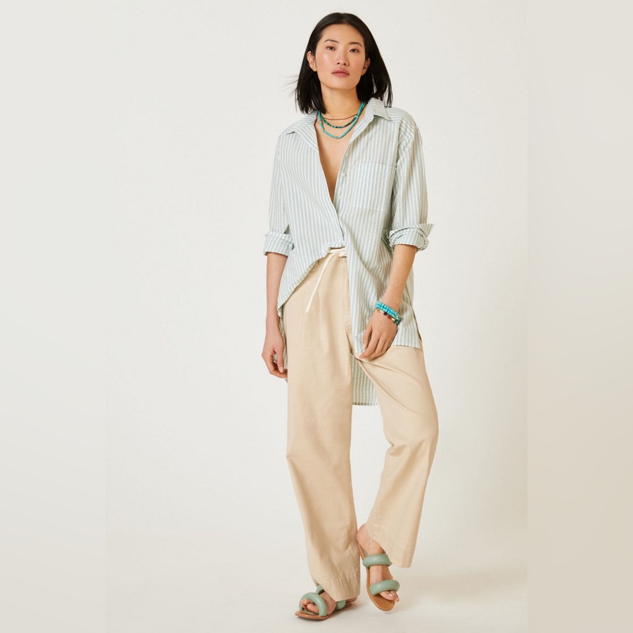 *New* Anthropologie Longline Buttondown, Size Small